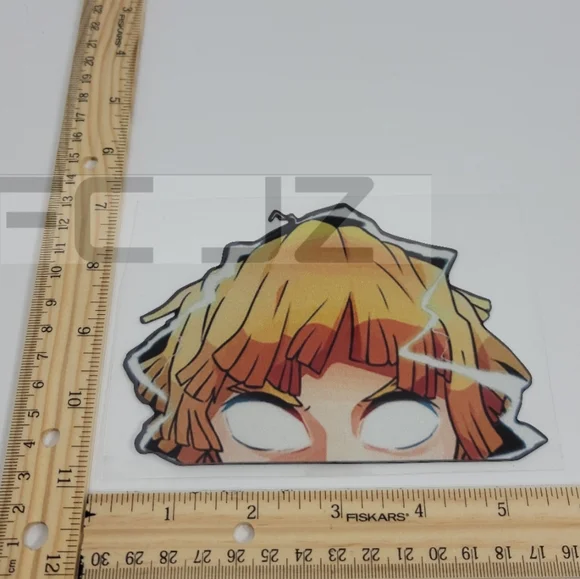 Lot of 6 - Demon Kimetsu No Yaiba SlayerAnime Vinyl Decals - NEW - Picture 7 of 11